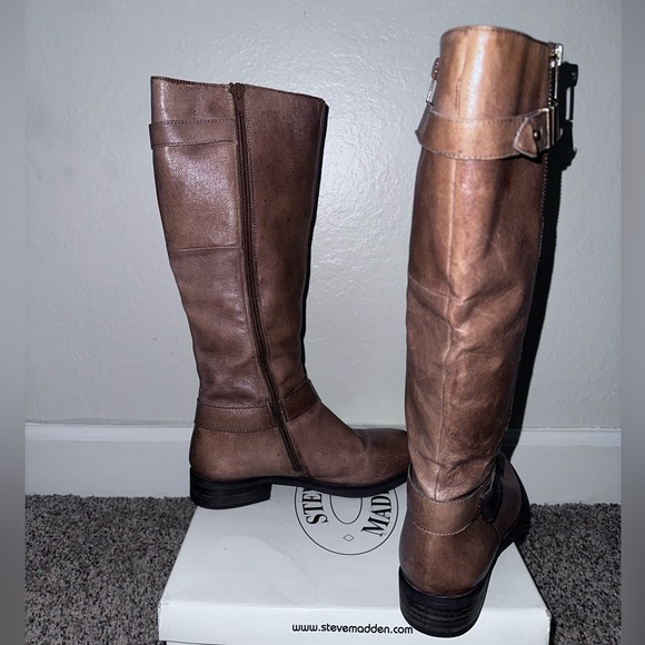 Steve Madden Women's Alyy Riding Boots - Picture 3 of 5